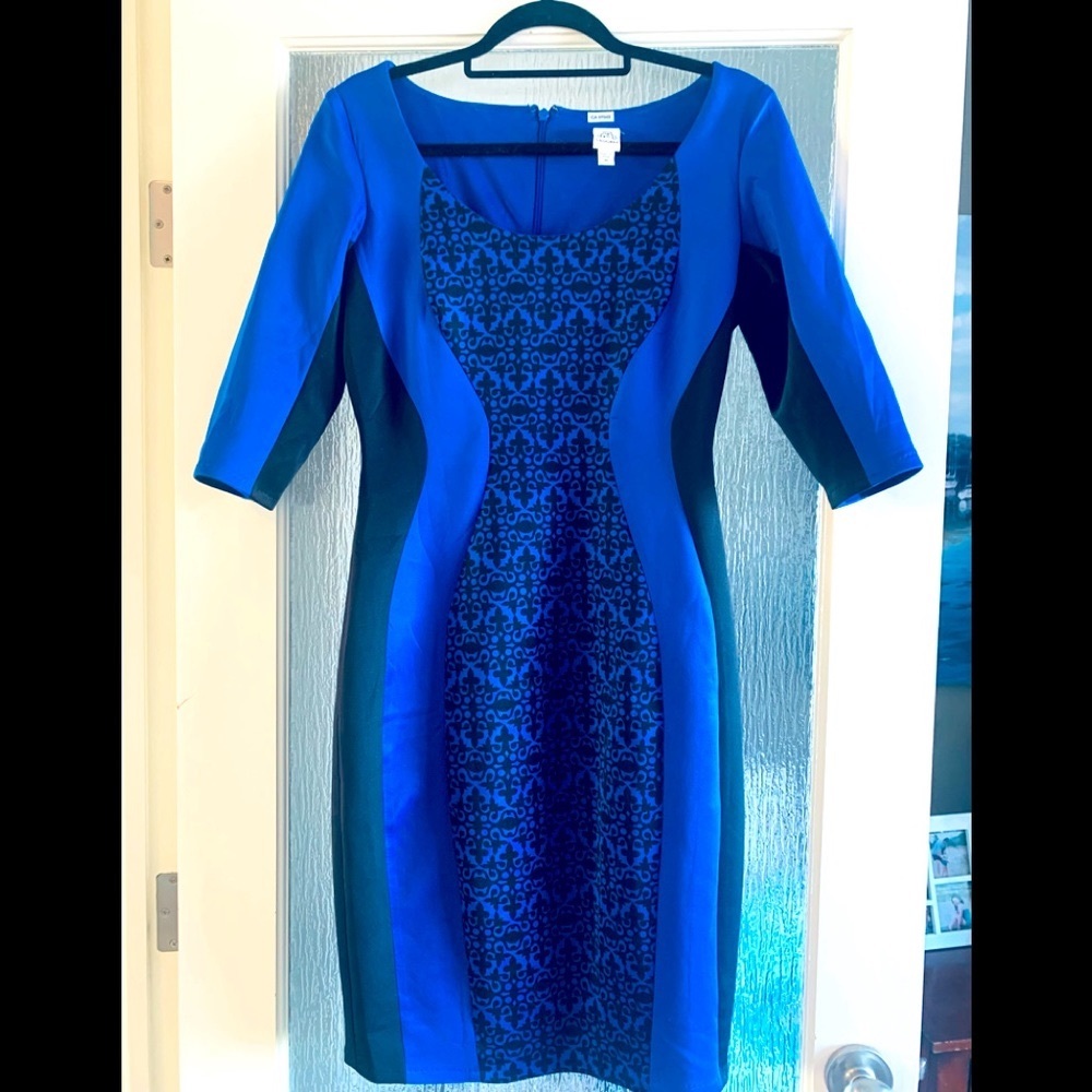 Sangria Royal Blue Dress (size 10)